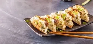 GYOZA DE LANGOSTINO Y JENGIBRE
