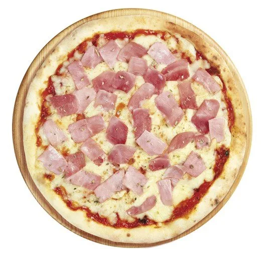 PIZZA JAMON Y QUESO