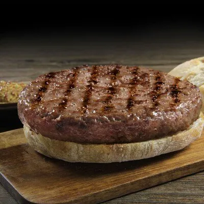 hamburguesa de buey